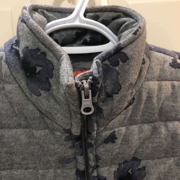 Floral vest navy & grey - Picture 3 of 5